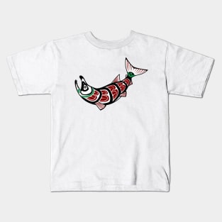 Haida Salmon Kids T-Shirt